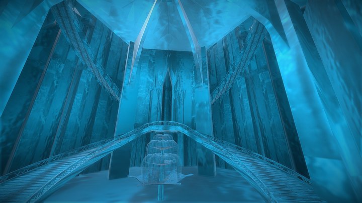Elsa's Palace 3D Model