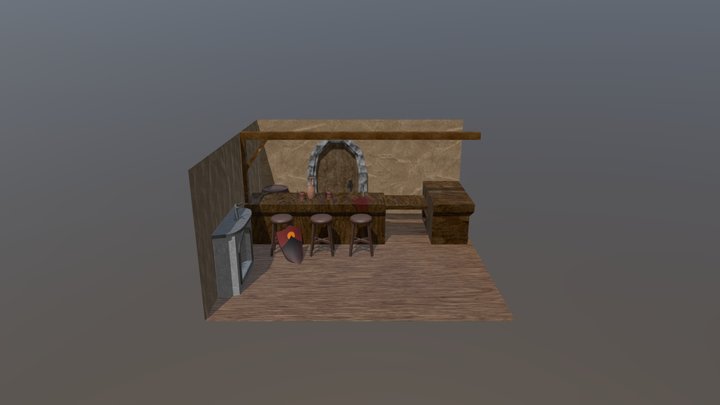 Merchant's Market (Tavern) 3D Model