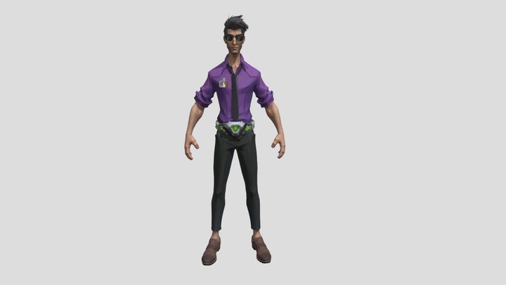 Bruce Banner | Marvel Rivals 3D Model