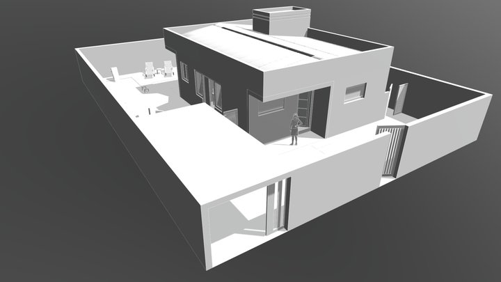 Projeto Aquitetônico - Residência 3D Model