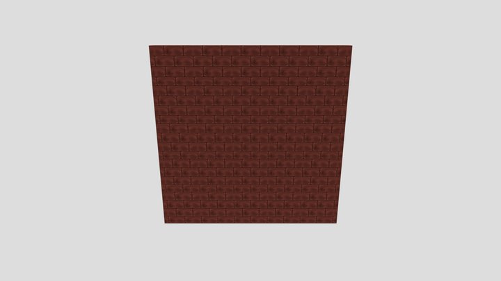 brickWall 3D Model