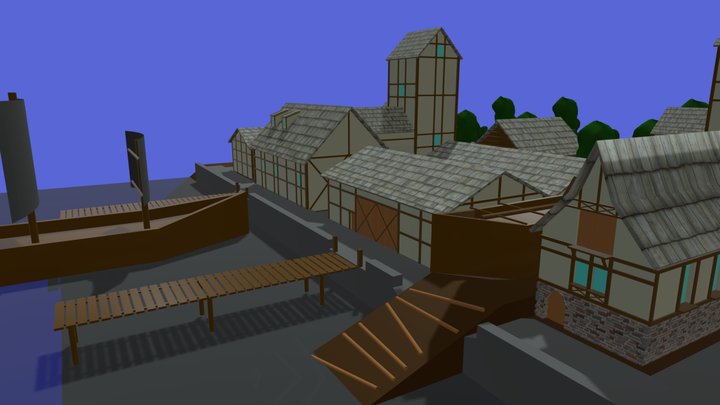Settlement 3D Model