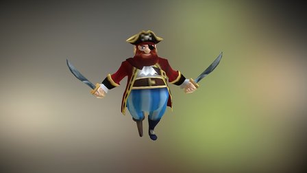 Pirate 3D Model