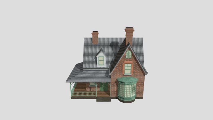 House, Exterior (3) 3D Model