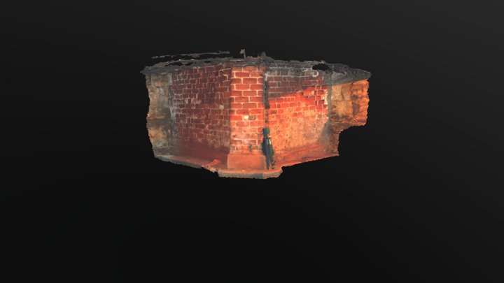 Rising Sun Tavern North Chimney 3D Model