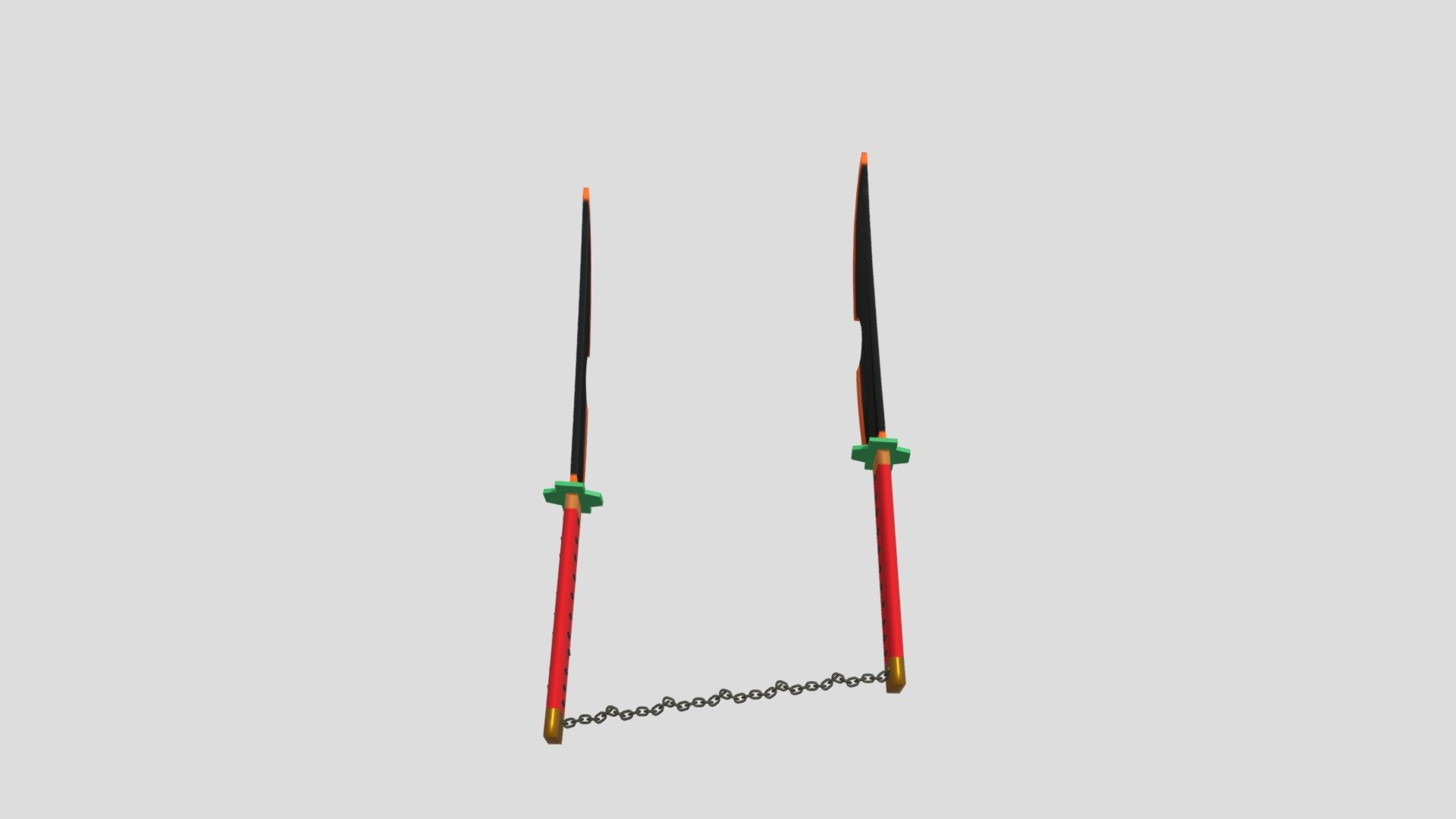 Uzui Swords — Sketchfab embed 3D viewer