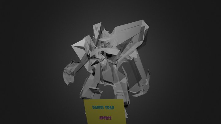 Mech with MoCap Data 3D Model