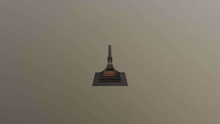 Photogrammetry monument 3D Model