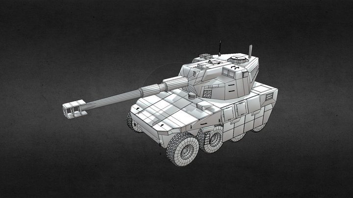 Tank 3D Model