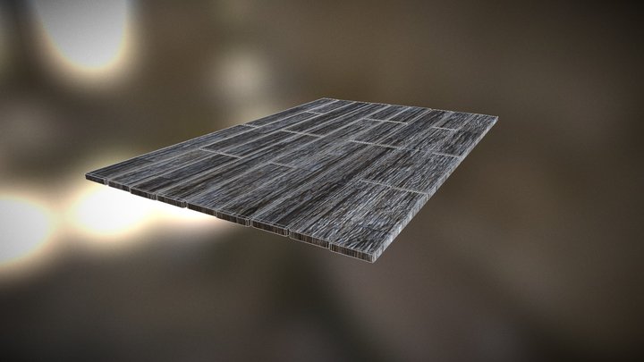 Wood Floor 3D Model
