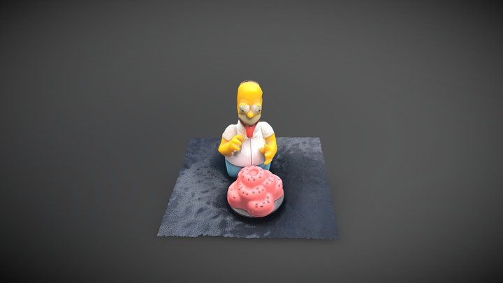 1st Attempt at Photogrammetry (Using Cell Video) 3D Model