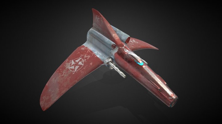 The Last Space Fighter 3D Model