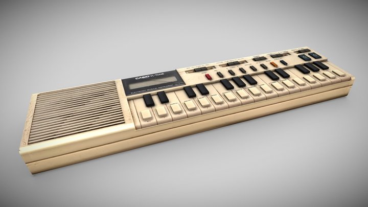 Casio VL-TONE Keyboard 3D Model