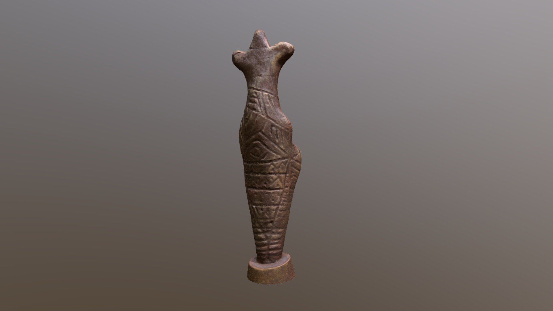 Tripillian female figurine