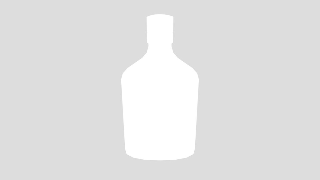 Glass Alcohol Lark Bottle
