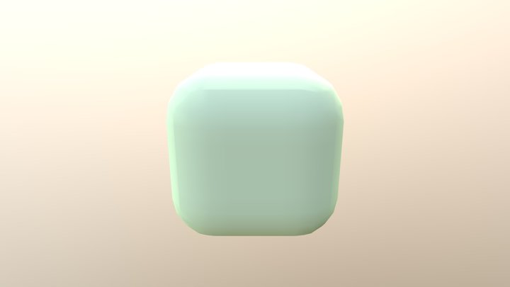 Cube Slime 3D Model