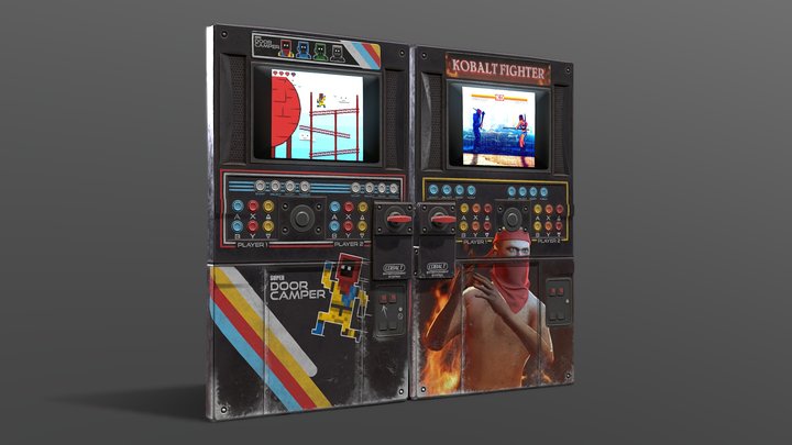 Arcade Double Door