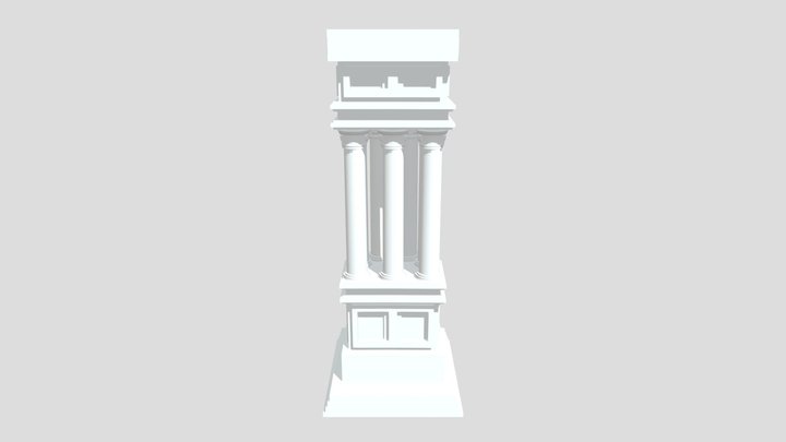blenderPilars 3D Model