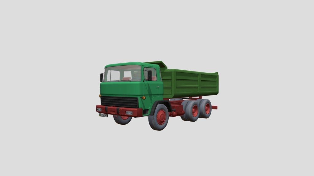Magirus D serie dump truck