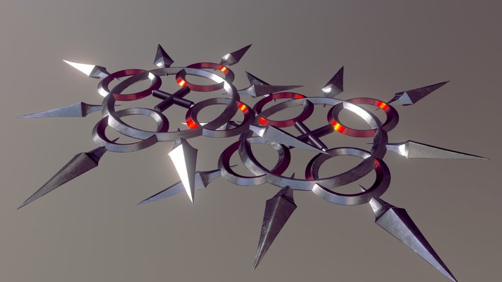 Kingdom Hearts: Axel's Chakrams 3D Model