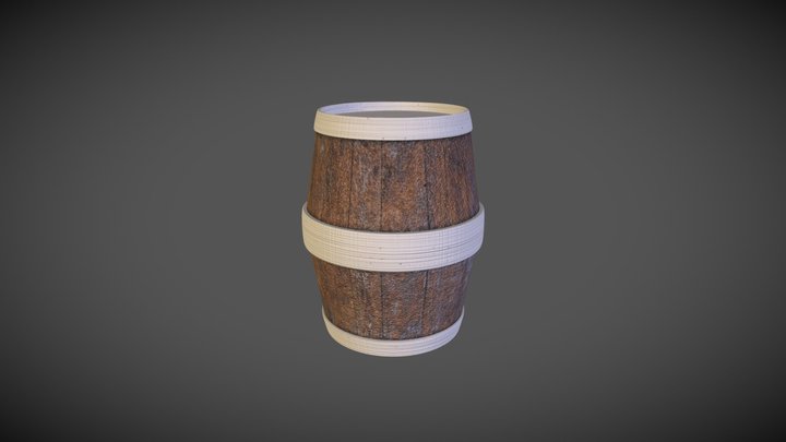 Barrel 3D Model