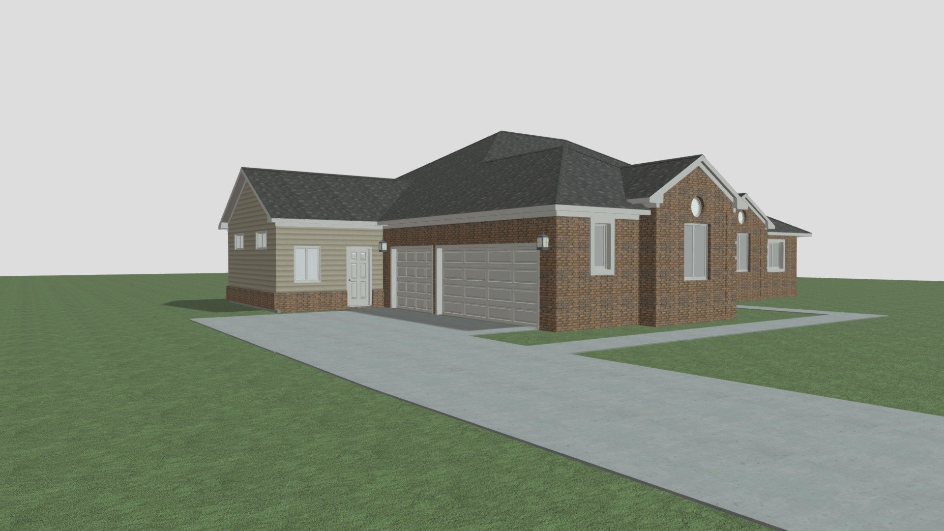 sketchup house addition roof sketchup house addition roof