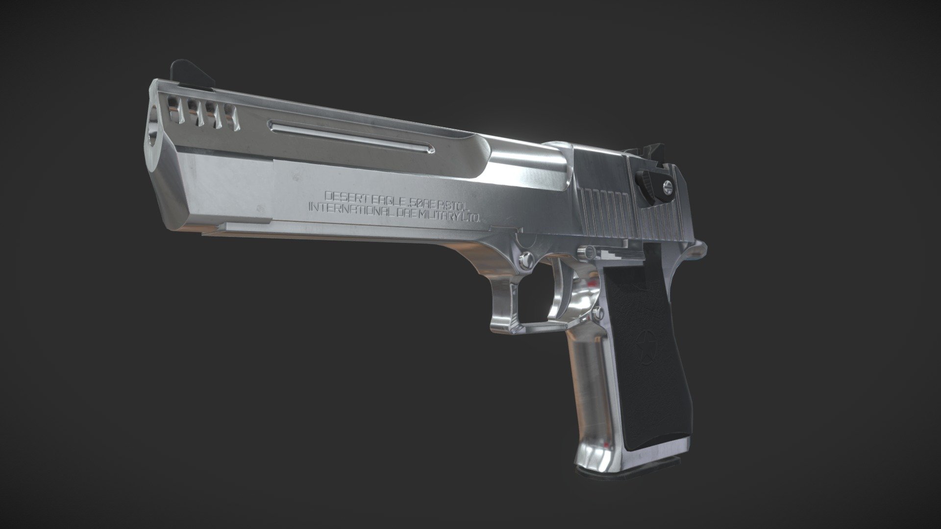 Desert Eagle (Game Ready) - Download Free 3D model by Y Goedertier  [8bccffa] - Sketchfab