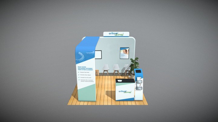 Orthosnap Booth 03 3D Model