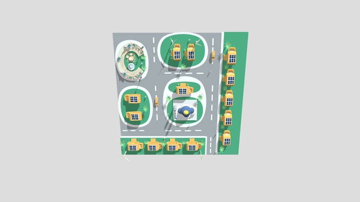 Sustainable Vally 3D Model