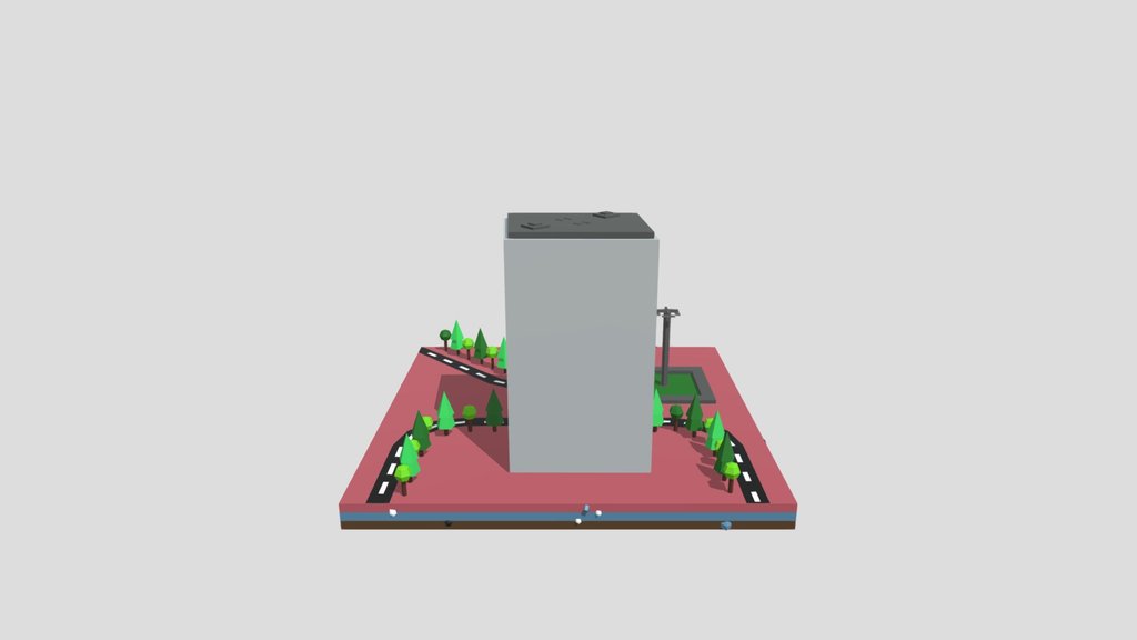 Sj Commercial Building Lowpoly 10