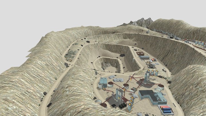 Map2 - Construction Sim 2017 – Modello 3D gratuito STL