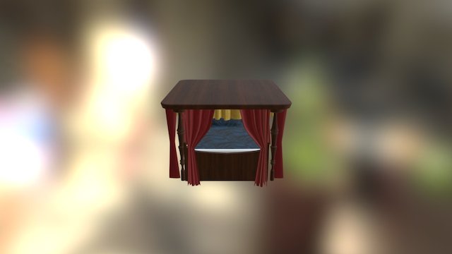 Master Bedroom Bed 3D Model