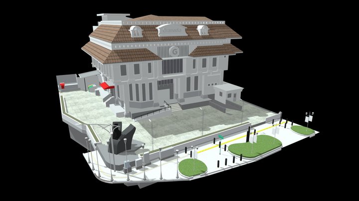 Gramedia Sudirman Yogyakarta 3D Model