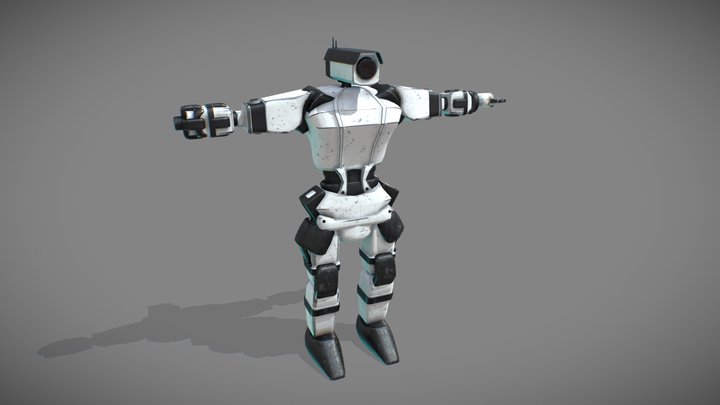 Cybergenix Robot 3D Model