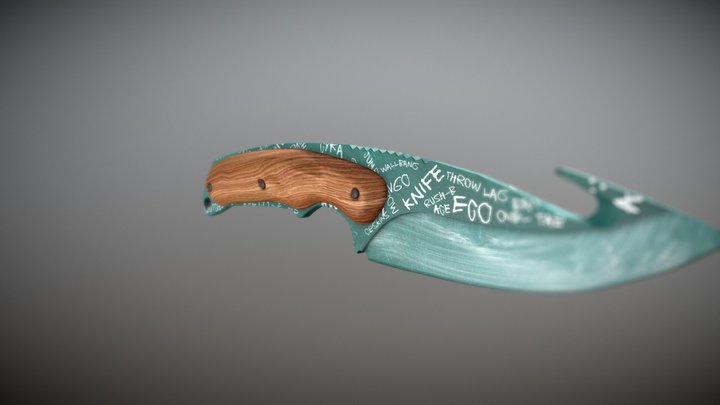 Gut Knife | Chalk 3D Model