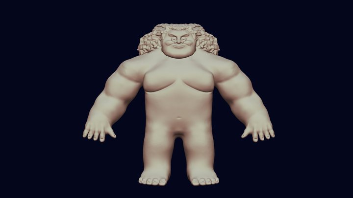 Maui (from "Moana") 3D Model