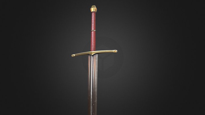 Longsword 3D Model