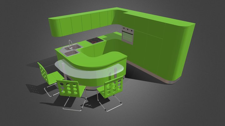 Kitchen 3D Model