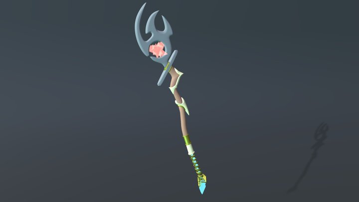 Staff of Wizardry 3D Model