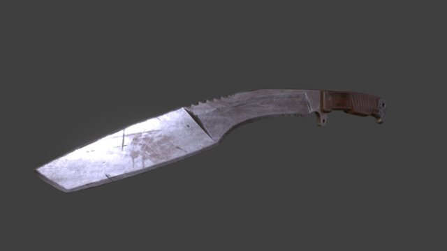 Test Kukri 3D Model