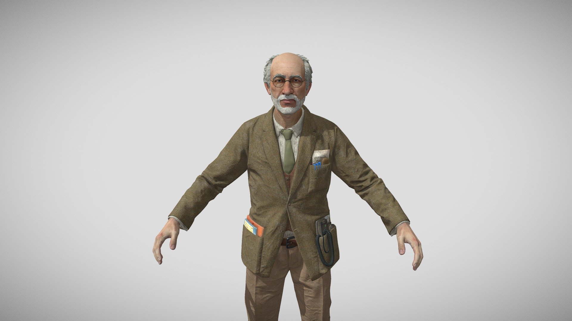 ⭐ Set Roth - Wolf. New Colossus - Download Free 3D model by Nazar ...