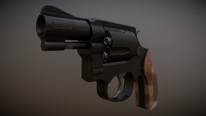 Smith & Wesson Model 36 3D Model
