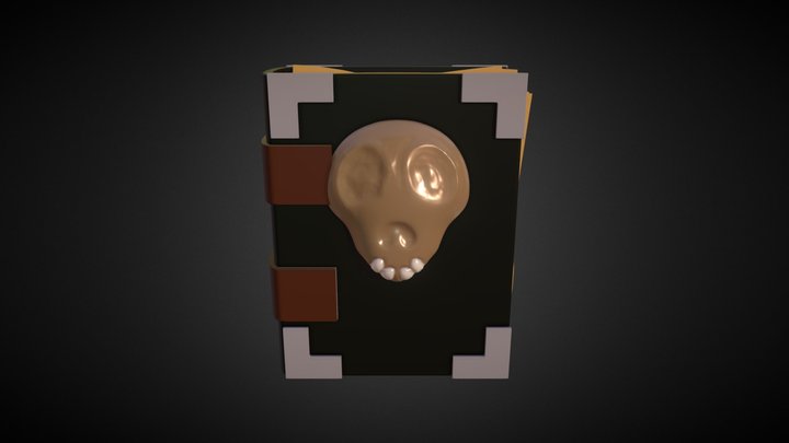 Book 3D Model