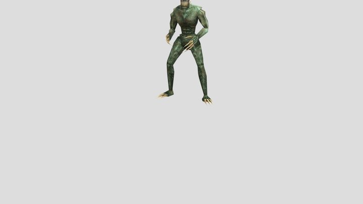 Alien Attack 3D Model