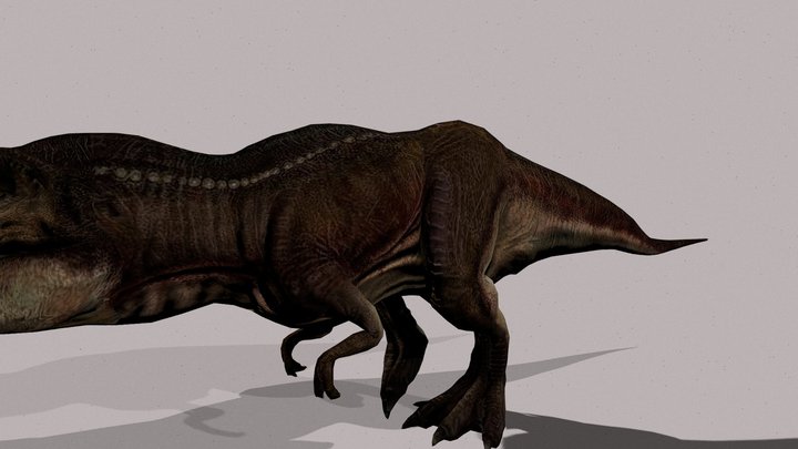 T rex-from turok (with all animations) 3D Model