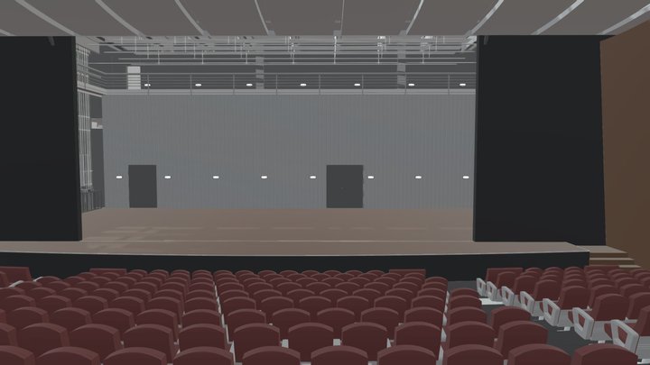 Teatro FUMEC 3D Model