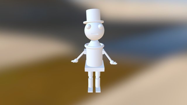 ROBOTO 3D Model