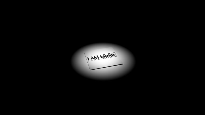 I AM MUSIC Album 3D Model