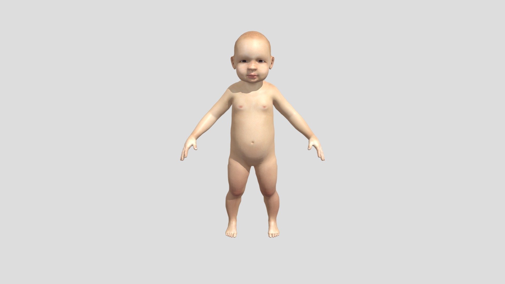 Baby (Full Rigged) - Download Free 3D model by nataliatatagabriel ...