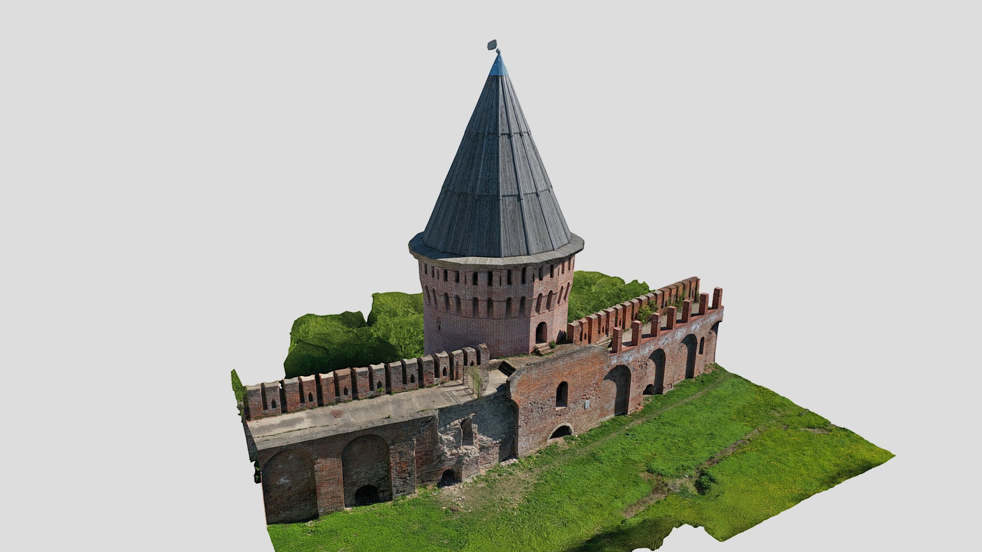 Башня Долгочевская - Download Free 3D model by #crurbanism (@crurbanism ...